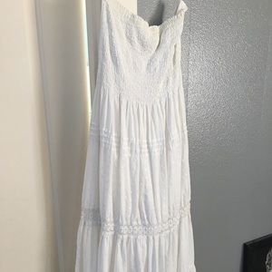 White summer dress